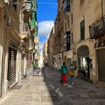The old streets of Valletta